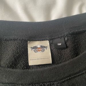 Black Harley sweatshirt